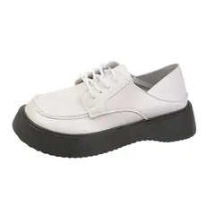 VATYERTY - Zapatos oxford con cordón delantero plataforma