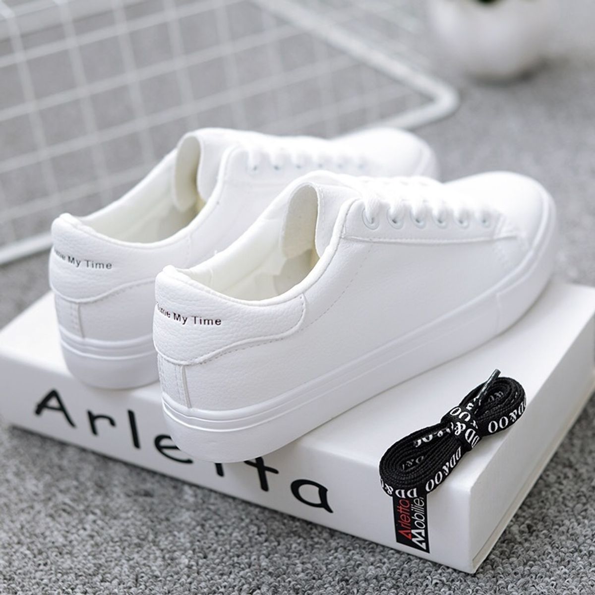 VATYERTY - Mujer Zapatillas de skate minimalista con cordón delantero