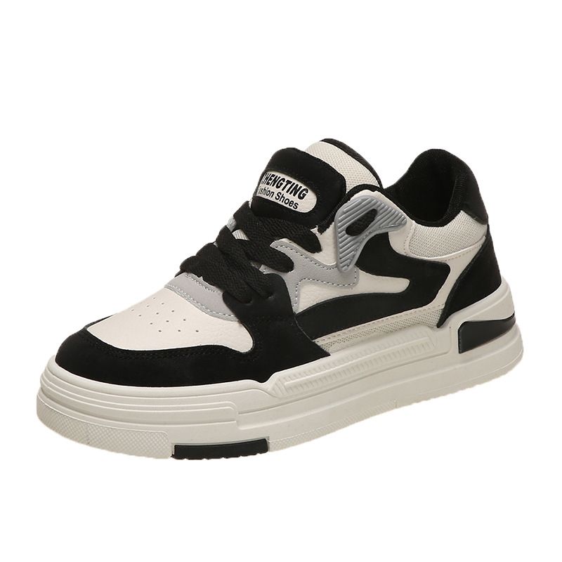 VATYERTY - Mujer Zapatillas de skate de color combinado con cordón