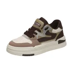VATYERTY - Mujer Zapatillas de skate de color combinado con cordón