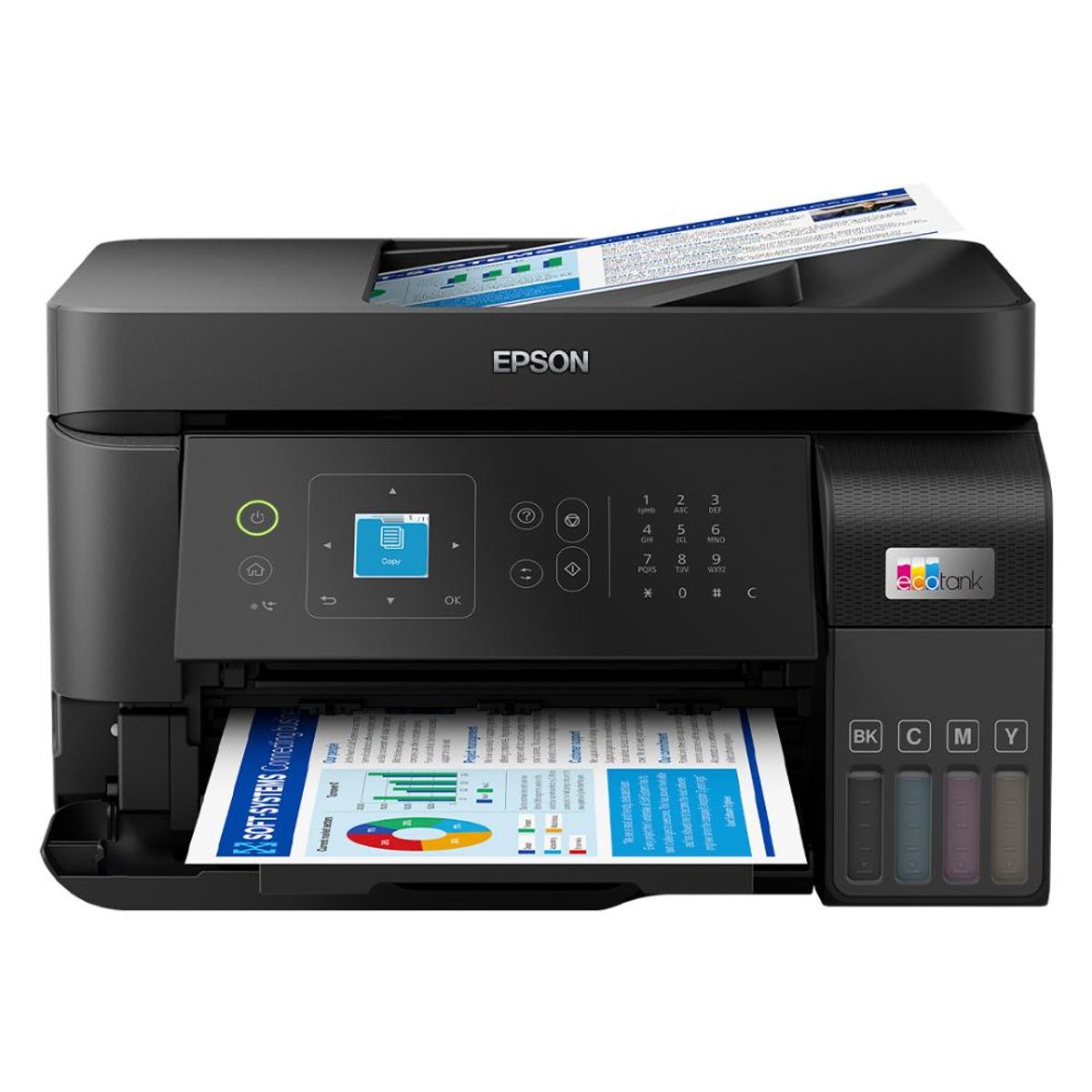 EPSON - Impresora Multifuncional Tinta Continua EcoTank L5590 WiFi Ethernet