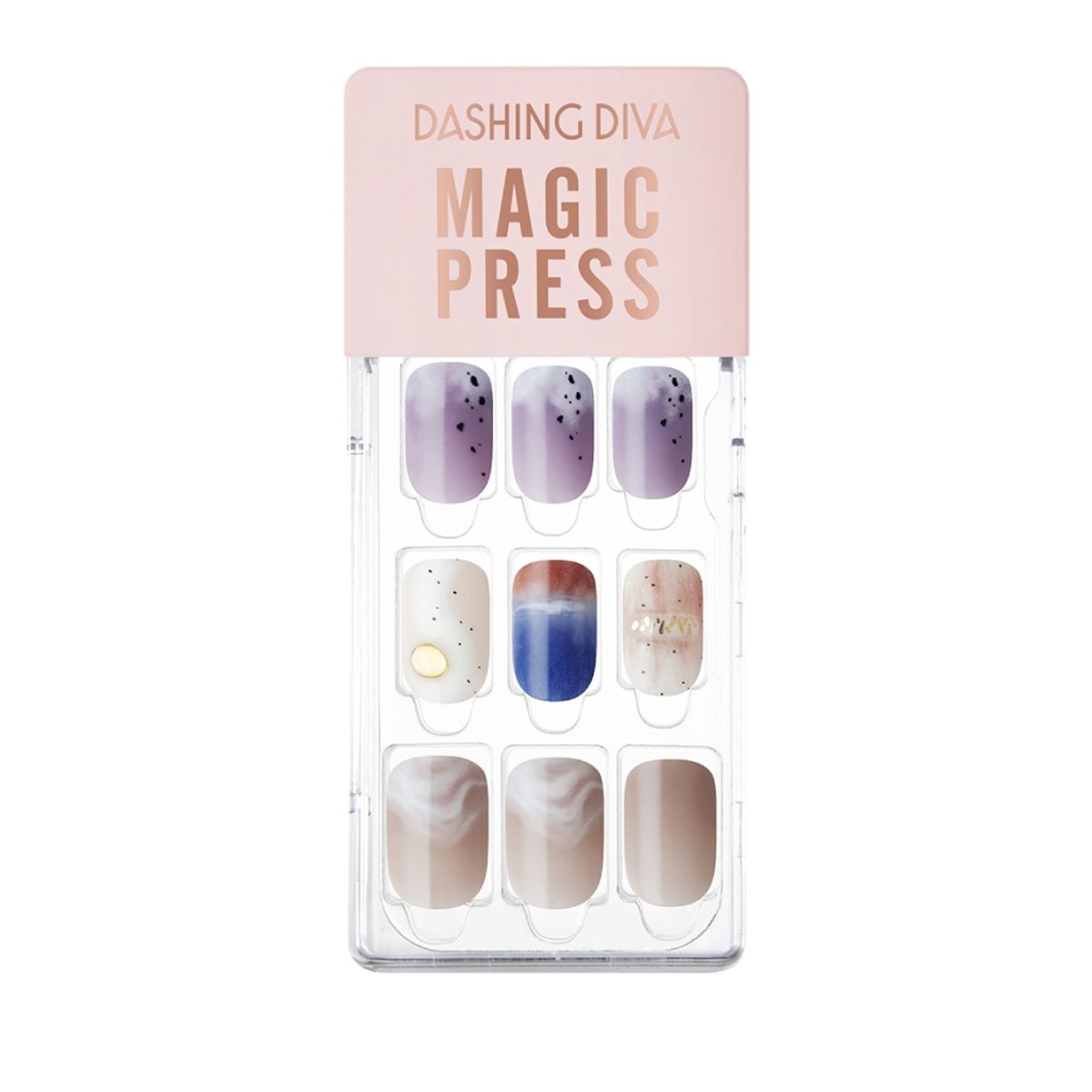 DASHING DIVA - Uñas Press On Manicura Dashing Diva MDR2F048RR DD01-240