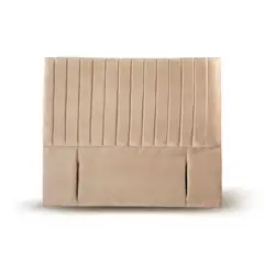 LATAM HOME - RESPALDO SORRENTO TELA BEIGE 2 PZA