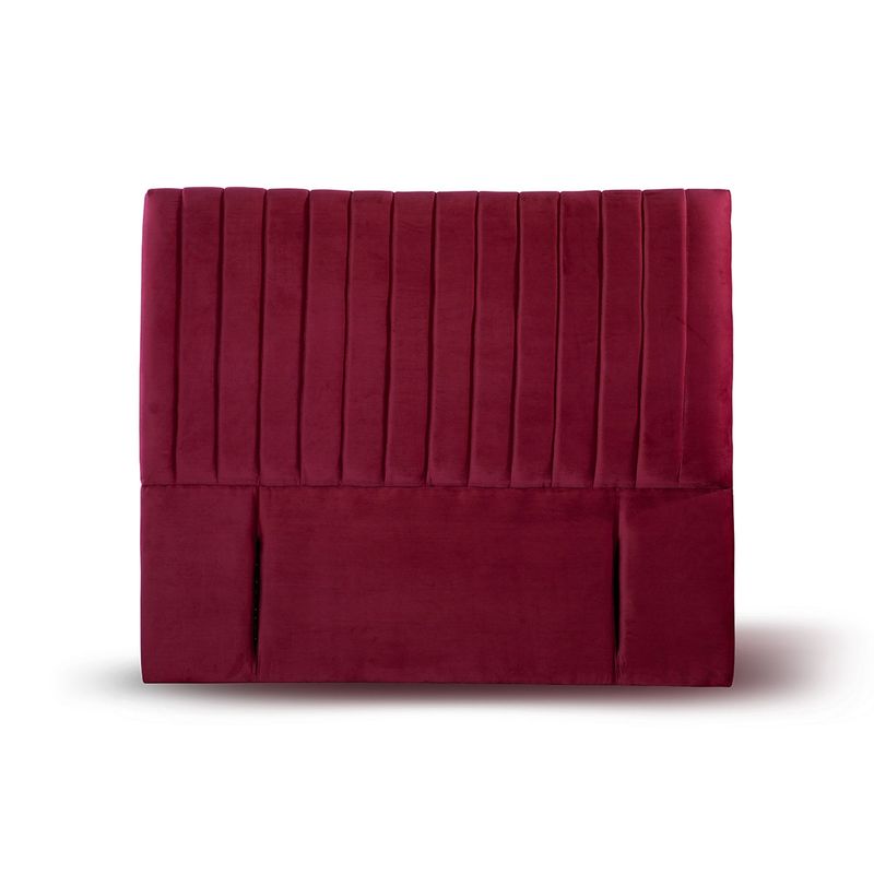 LATAM HOME - RESPALDO SORRENTO TELA BURDEO 2 PZA