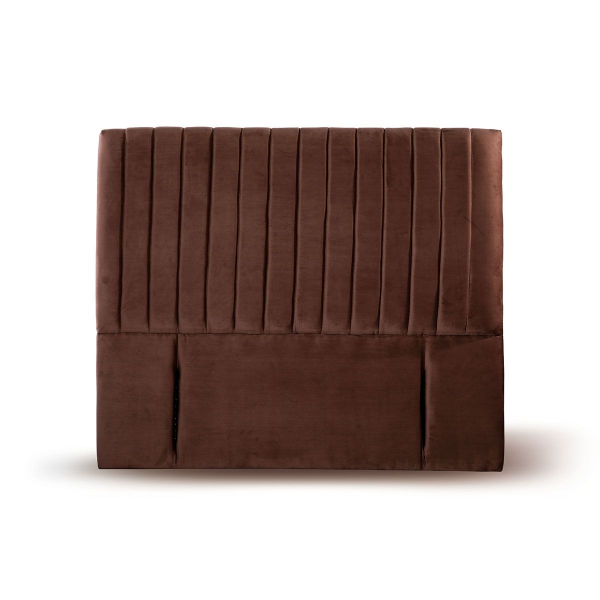 LATAM HOME - RESPALDO SORRENTO TELA CHOCOLATE 2 PZA