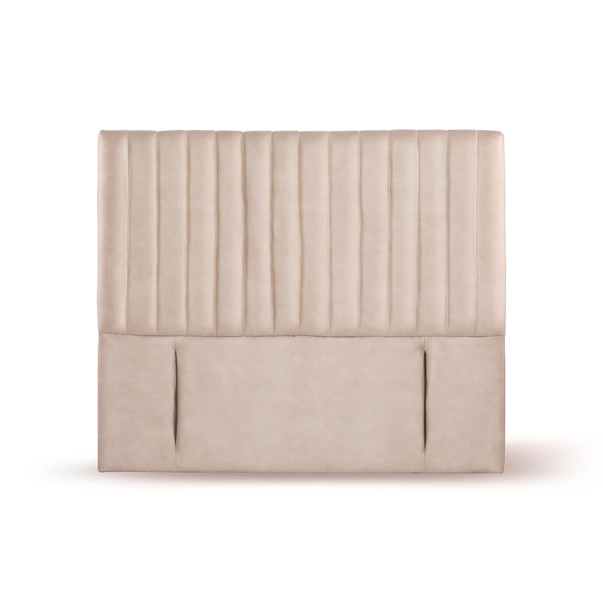 LATAM HOME - RESPALDO SORRENTO CUERO BEIGE 2 PZA