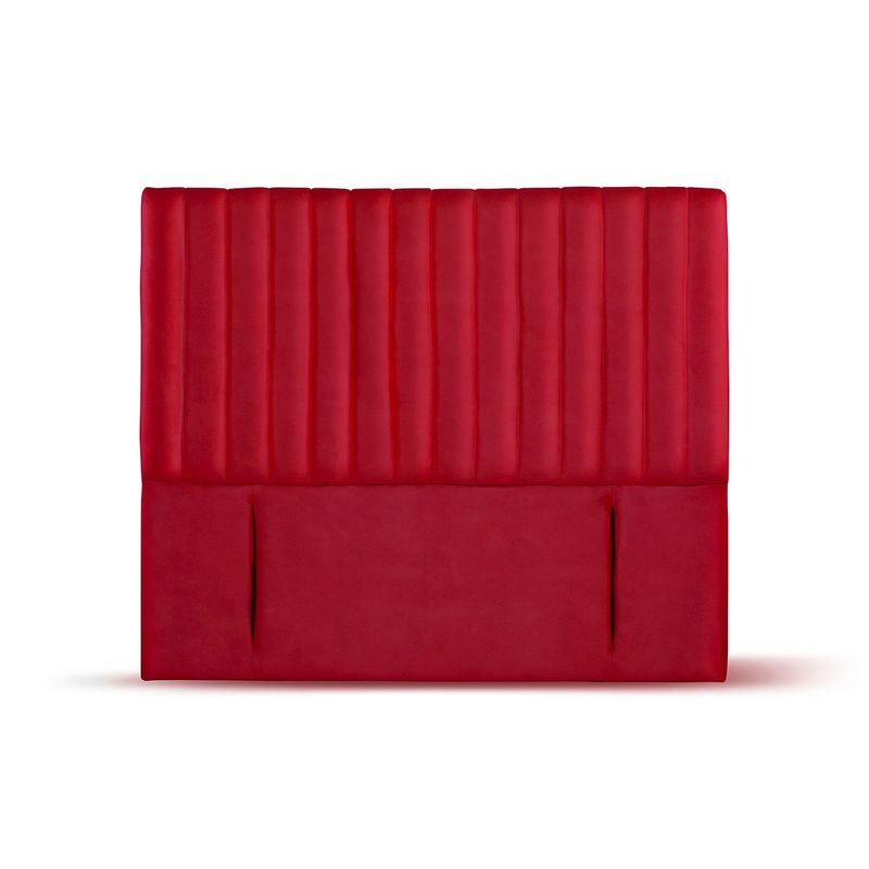 LATAM HOME - RESPALDO SORRENTO CUERO ROJO 2 PZA