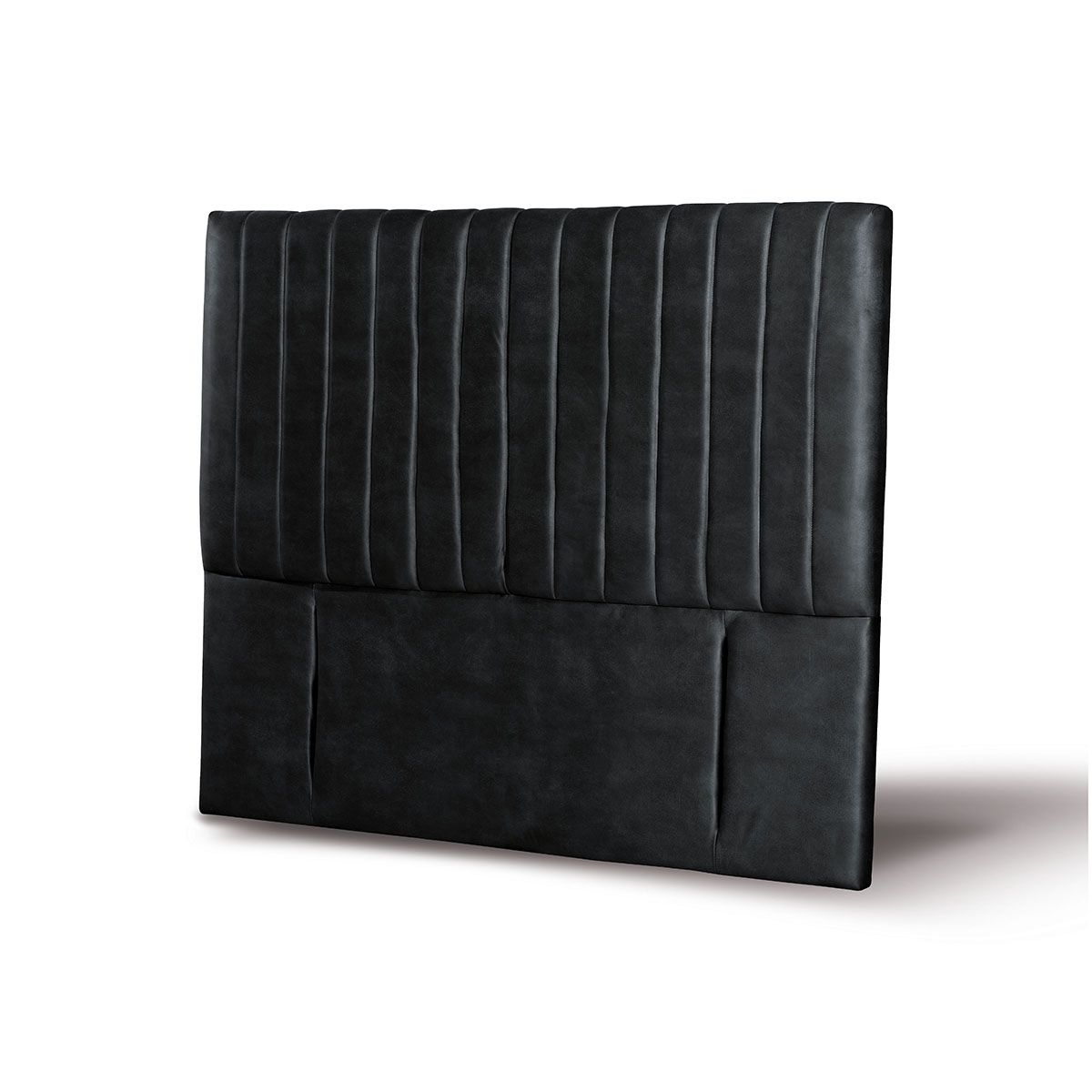 LATAM HOME - RESPALDO SORRENTO CUERO NEGRO 2 PZA