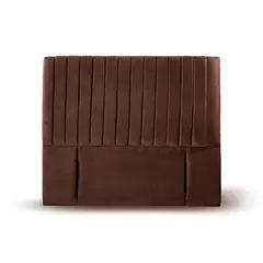LATAM HOME - RESPALDO SORRENTO TELA CHOCOLATE KING