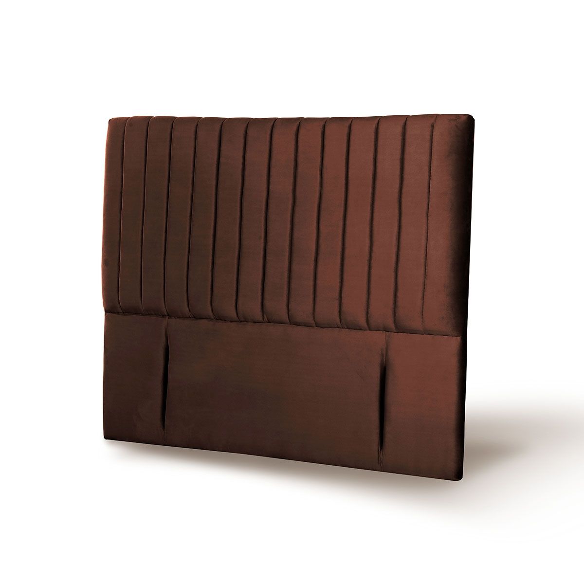 LATAM HOME - RESPALDO SORRENTO TELA CHOCOLATE KING