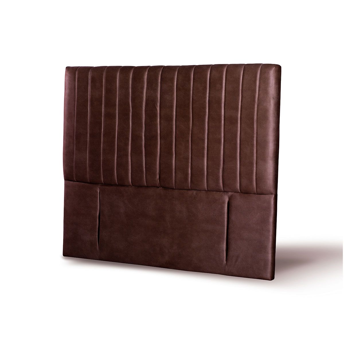 LATAM HOME - RESPALDO SORRENTO CUERO CAFÉ MORO KING