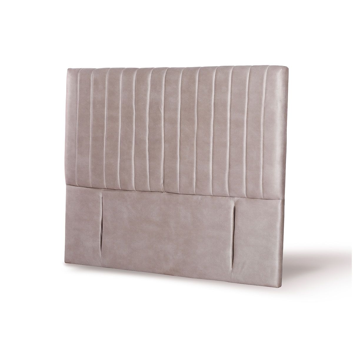 LATAM HOME - RESPALDO SORRENTO CUERO GRIS KING