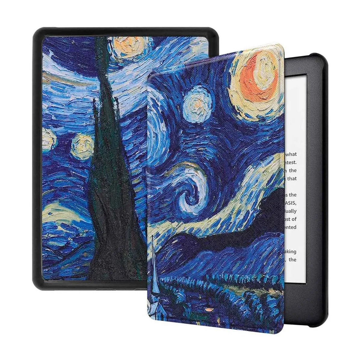 AMAZON - Funda Kindle 2019 - Diseño Azul
