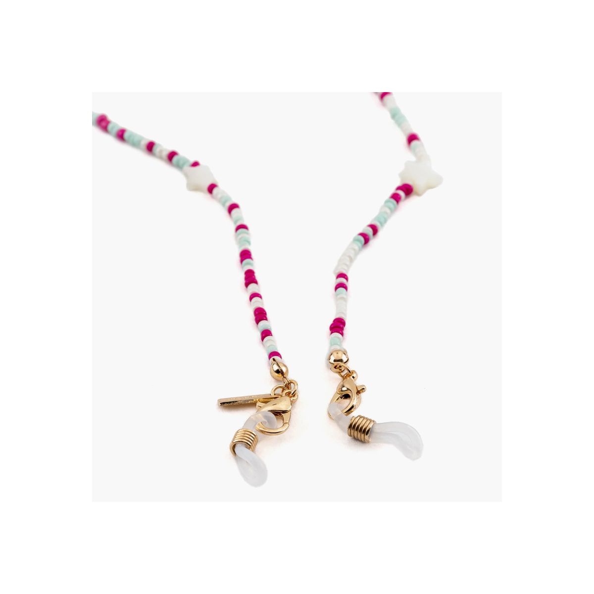 LOUNGE - Strap Sujetador Lentes Mujer Mostacillas Y Estrellas Fucsia LOUNGE