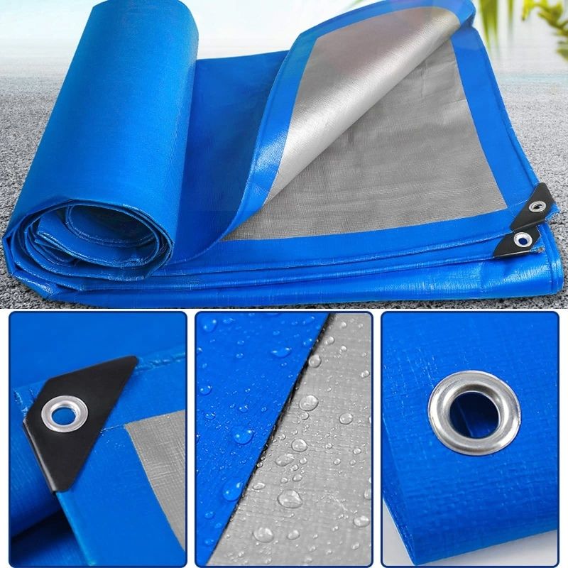 GENERICO - Lona Multiuso Impermeable Doble Cara 5x5m Cobertor Auto Told