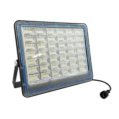 GENERICO - Foco LED De 400W IP66 Panel Solar y Control