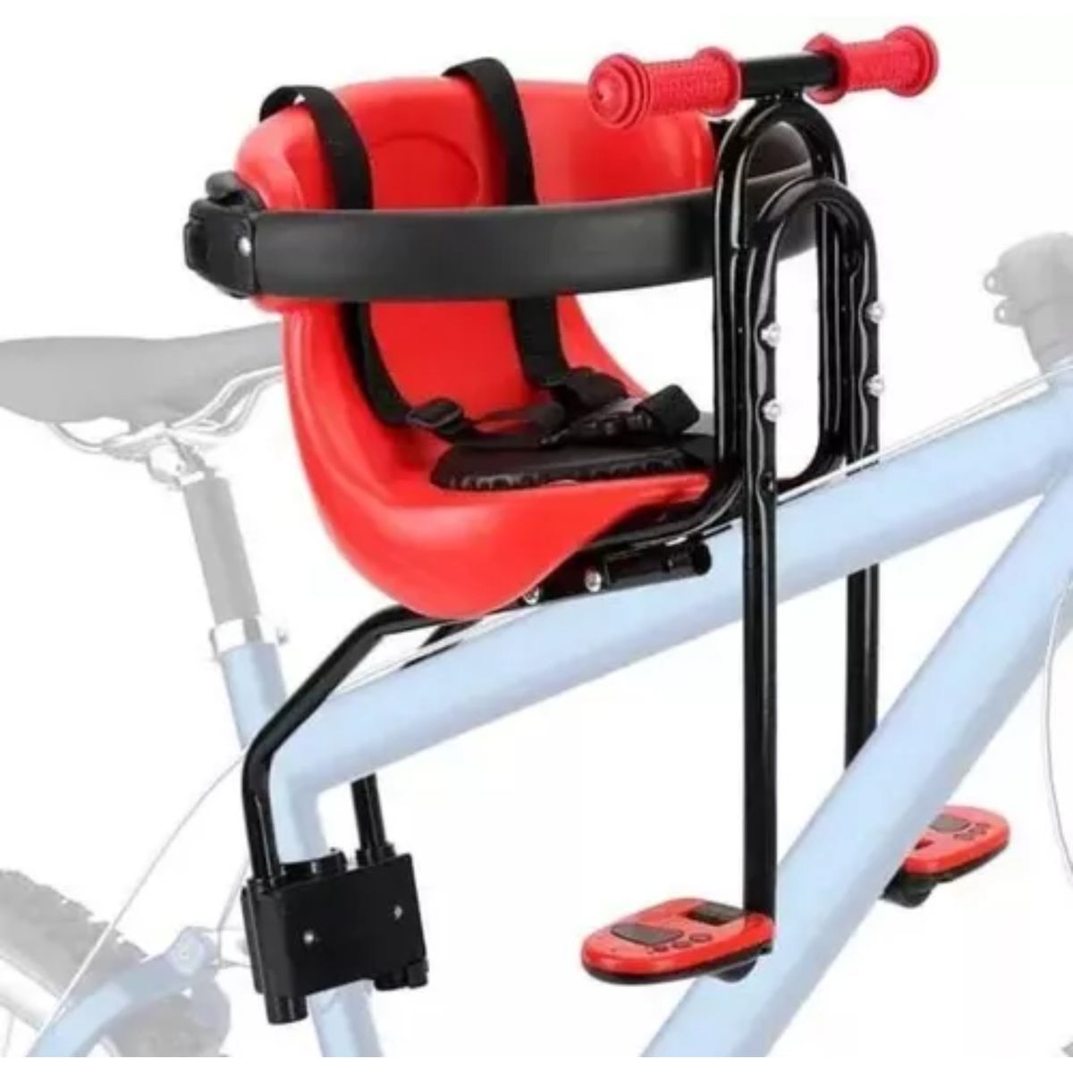 GENERICO - Silla De Bicicleta Para Niño Porta Bebe Frontal