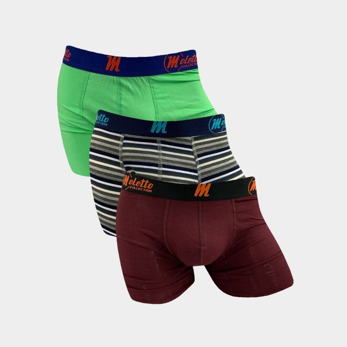 MOLETTO - Pack 2 Ahorro Boxer juvenil algodón Moletto.