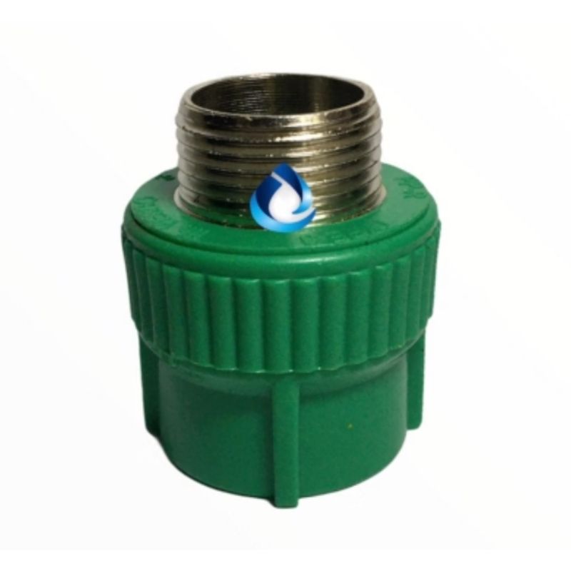 GENERICO - Terminal He PPR 25x3/4 Termofusión Pack 2 Unidades