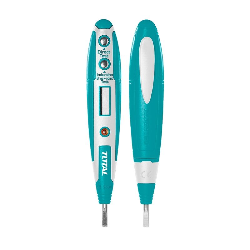 TOTAL TOOLS - Probador de Corriente con Punta Paleta 12-220v TOTAL