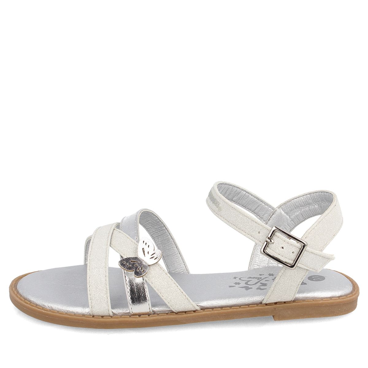 BUBBLE GUMMERS - Sandalia Niña Bubblegummers Beyonce Plateado 30-33
