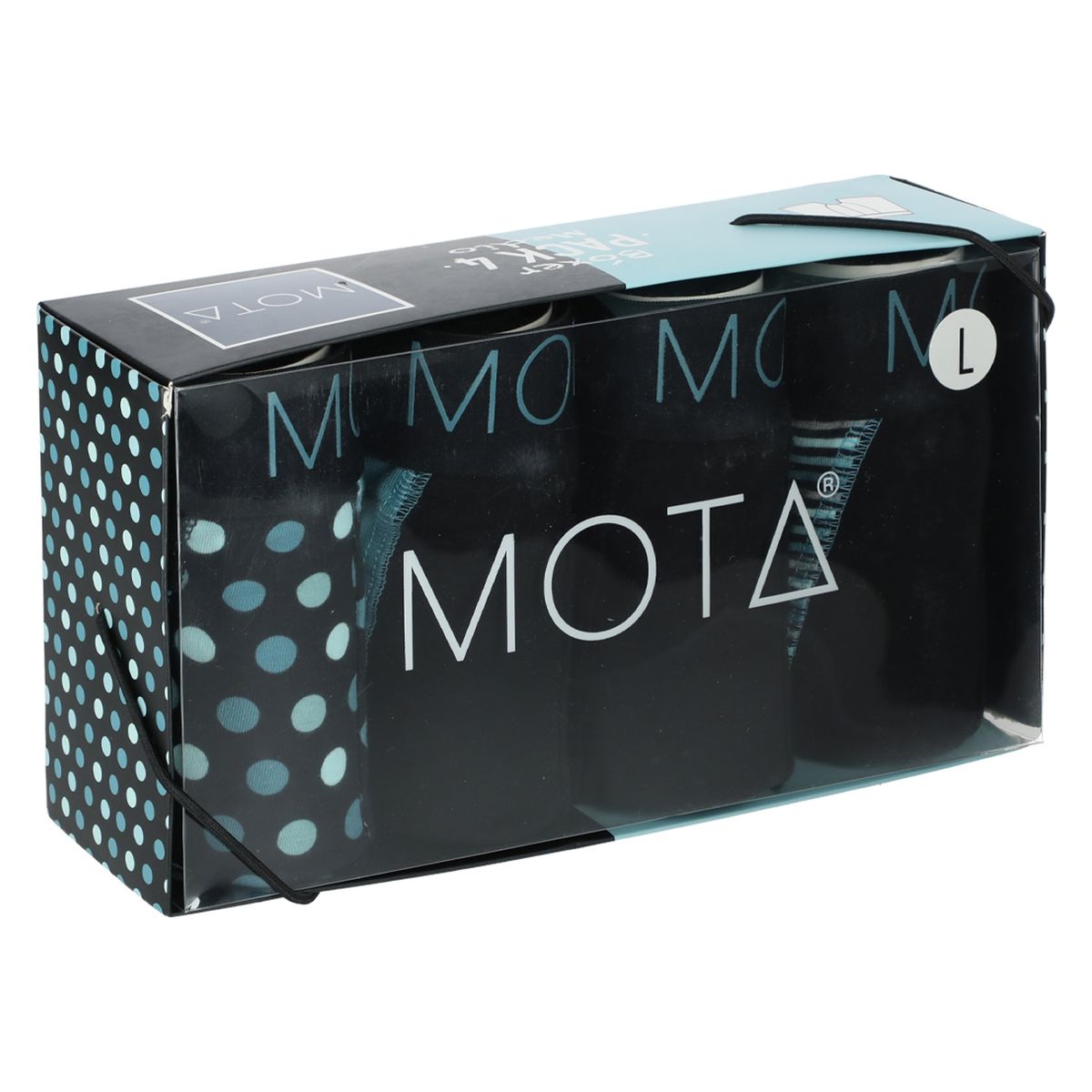 MOTA - Boxer medio algodon packx4 mota mt4251.