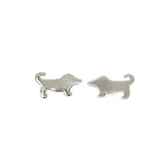 COGGIOLA - Aros Perro Cola Plano Plata Fina 925