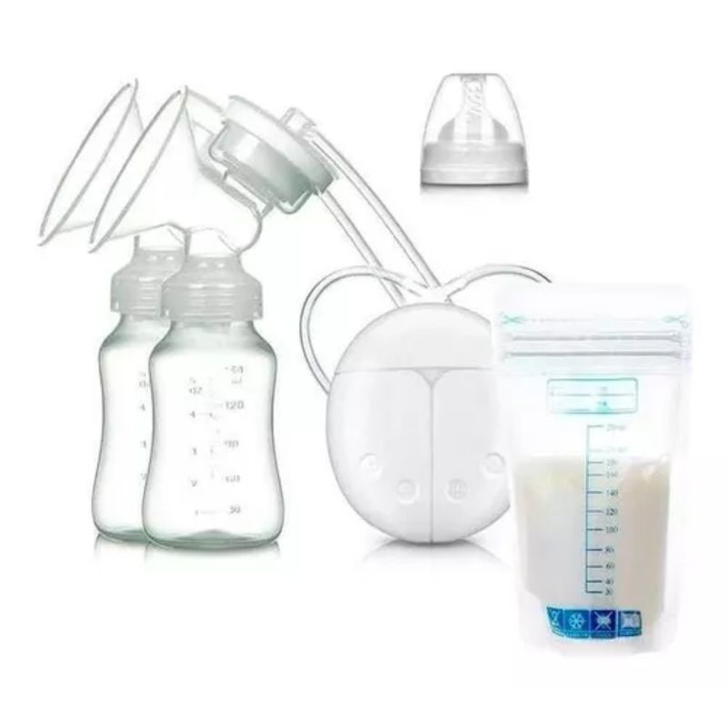 GENERICO - Kit De Extractor Leche + 30 Bolsas Almacenaje + USB