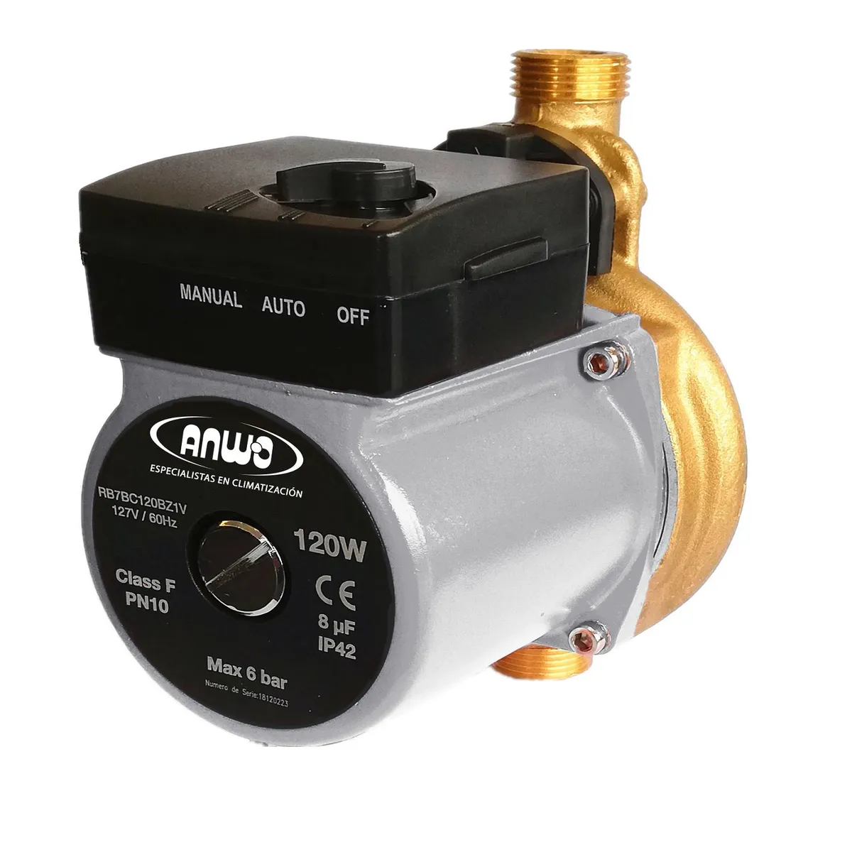ANWO - Bomba presurizadora para calefones Anwo BBAPRESANWO-926