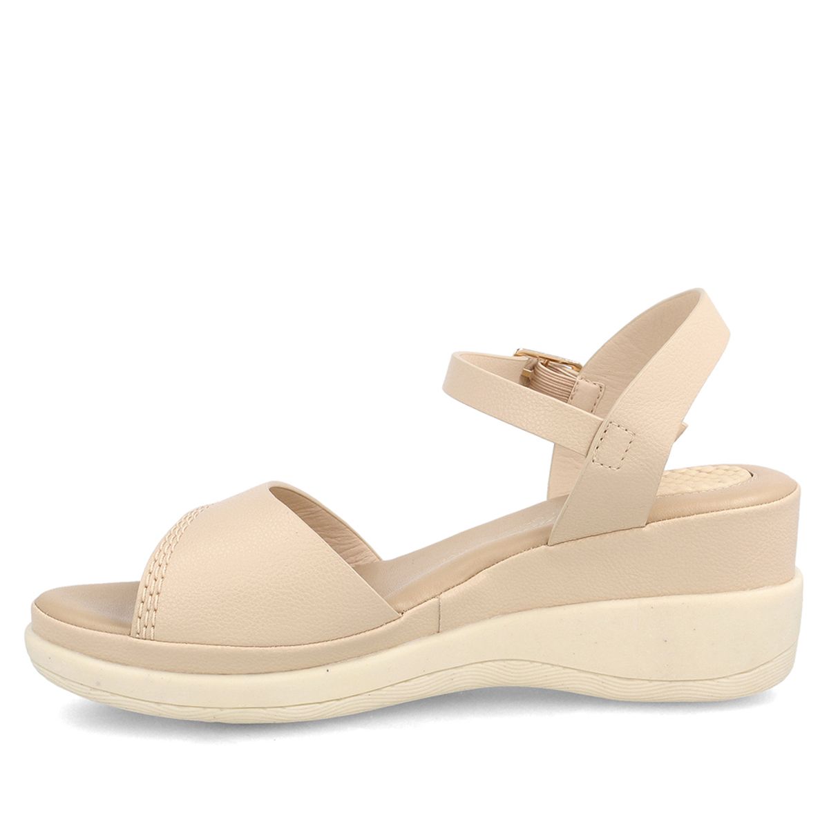 BATA - Sandalia Mujer Bata Comfit Cane Beige