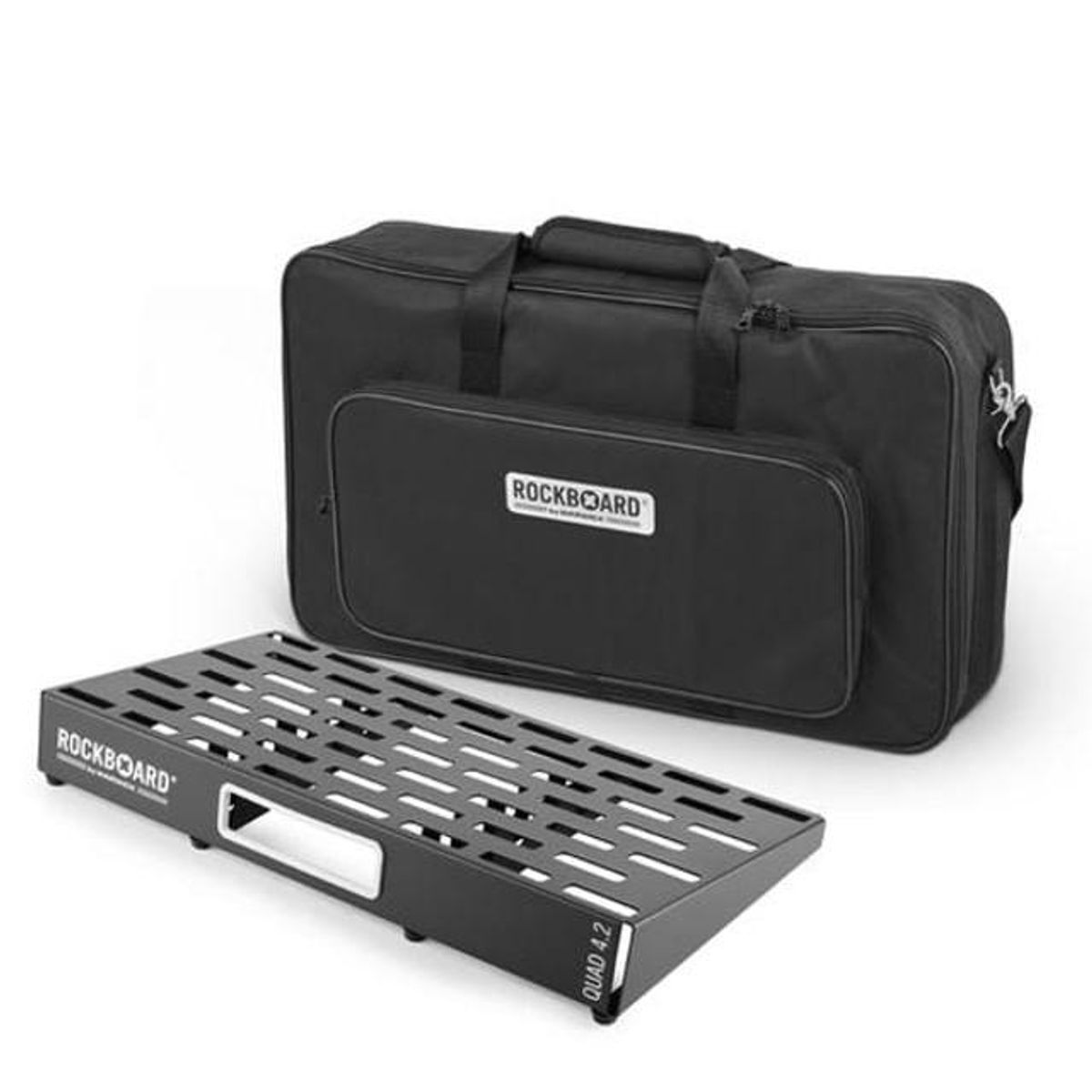 ROCKBAG - RBO B 4.2 QUAD GB PEDALBOARD 61 X 32.6 CM C/FUNDA ROCKBOARD