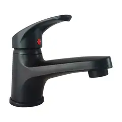 DUSCHY - Monomando Lavamanos - Eko Matte Black ABS