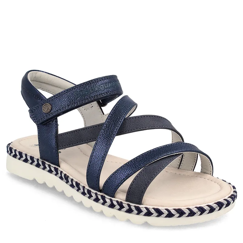 BUBBLE GUMMERS - SANDALIA NIÑA BUBBLEGUMMERS TANZANIA AZUL MARINO 34-38