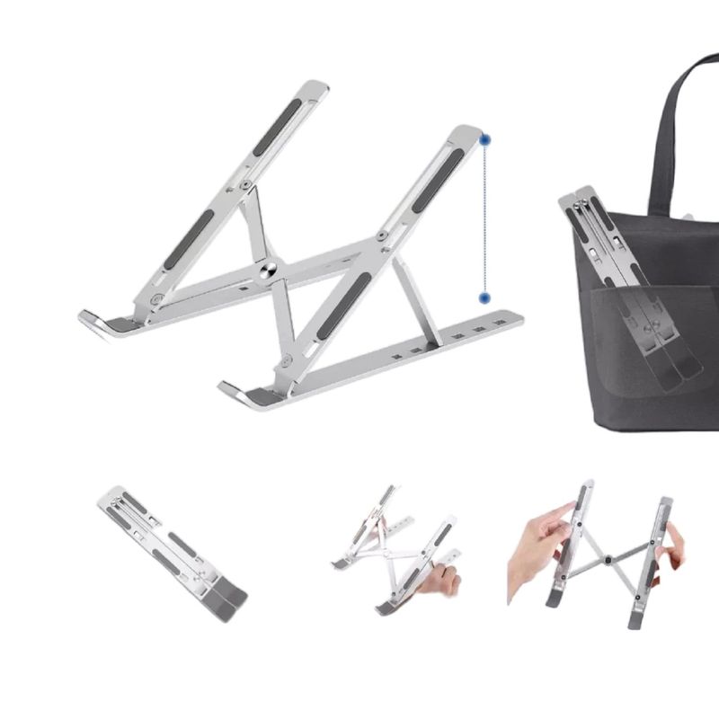 GENERICO - Soporte notebook soporte elevador notebook base notebook Blanco