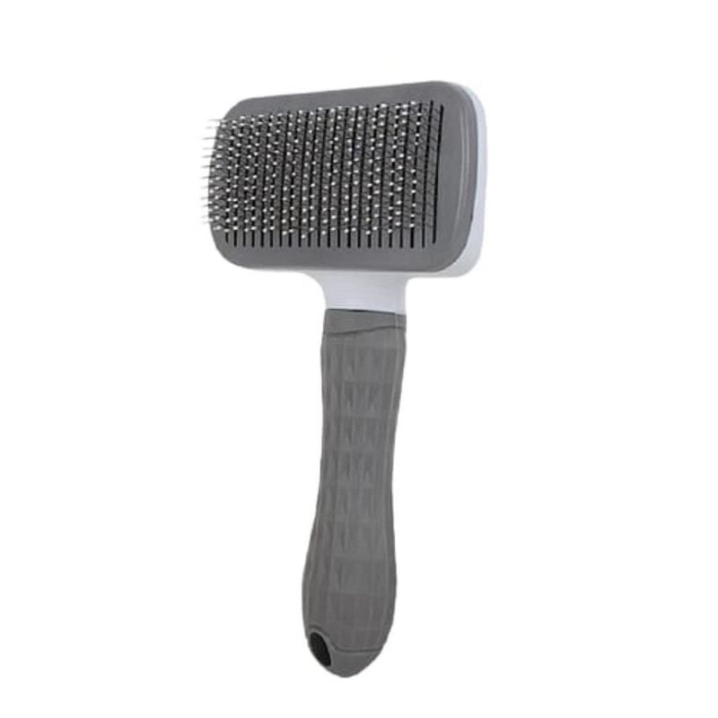LERNEN - Cepillo Saca Pelo Para Perros Y Gatos Resistente - Gris