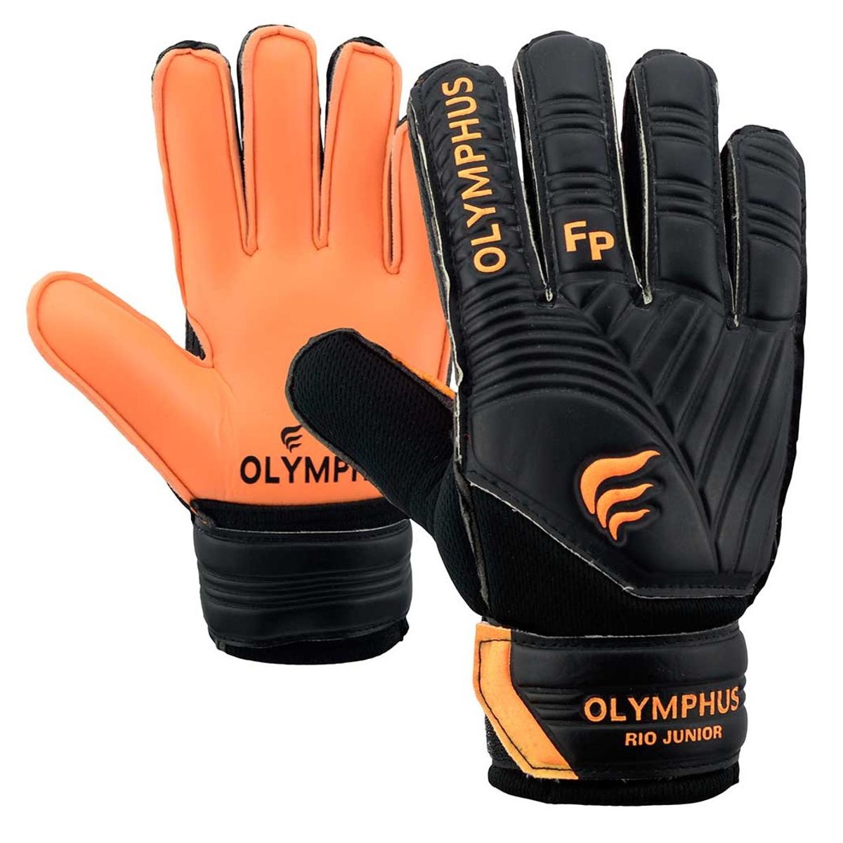 OLYMPHUS - Guantes Arquero Futbol Con Ferula Para Niños Olymphus Rio Jr.