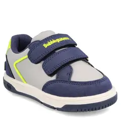 BUBBLE GUMMERS - ZAPATILLA NIÑO BUBBLEGUMMERS BALLOU GRIS CLARO 26-29