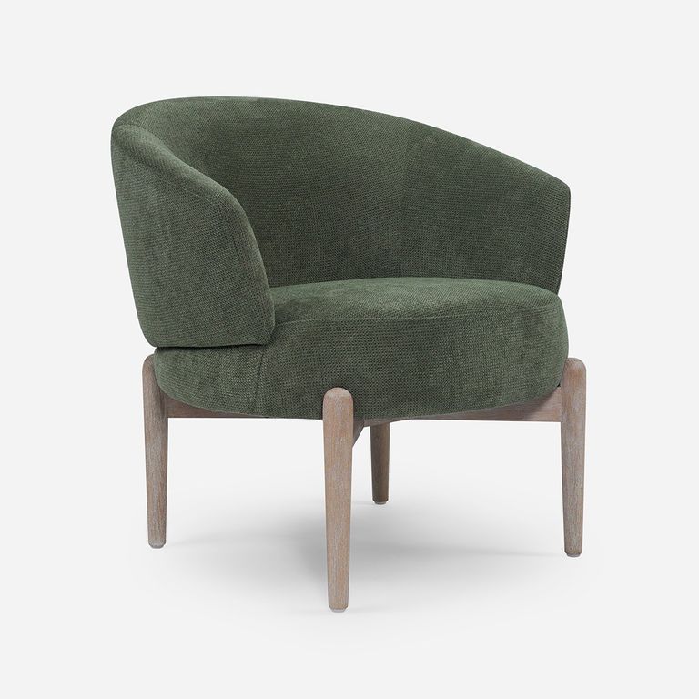 Poltrona Odda Tela Verde