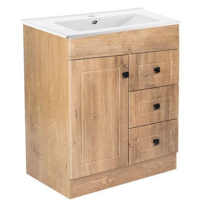 Imagen 2 del producto Kit Mueble Vanitorio B70PHN-WOOD P 70x47x80cm