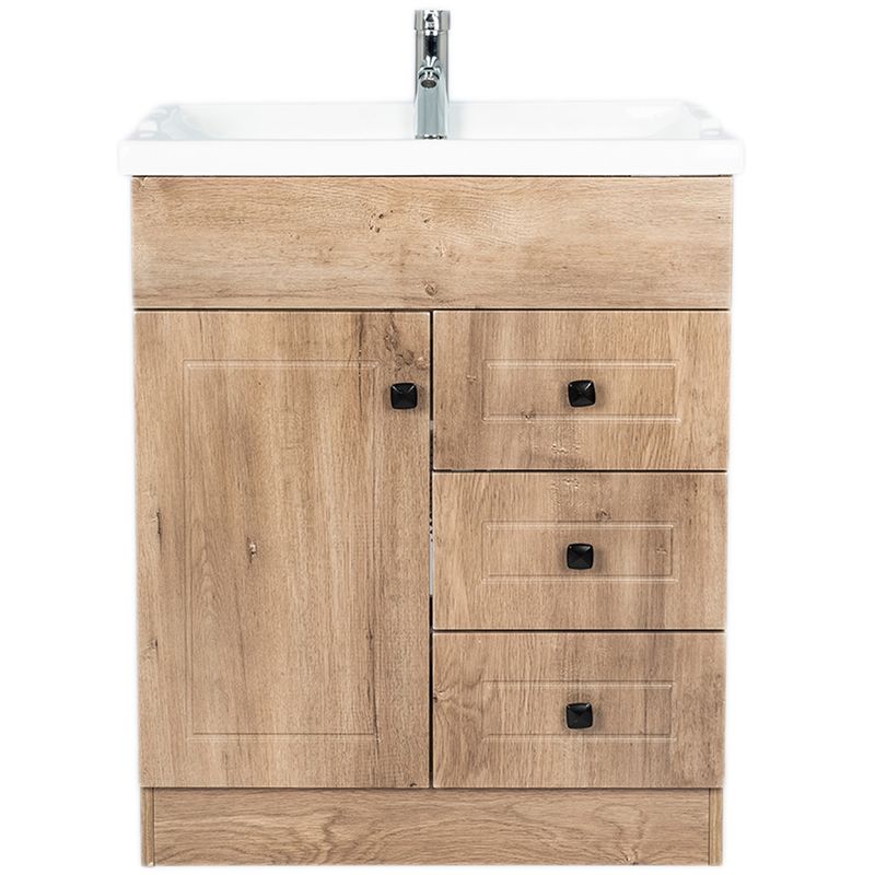 DOMSA - Kit Mueble Vanitorio Domsa B70PHN-WOOD F 70x47x80cm
