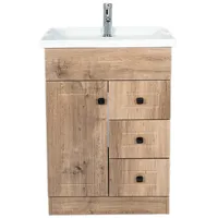 Kit Mueble Vanitorio B60PHN-WOOD F 60x47x80cm