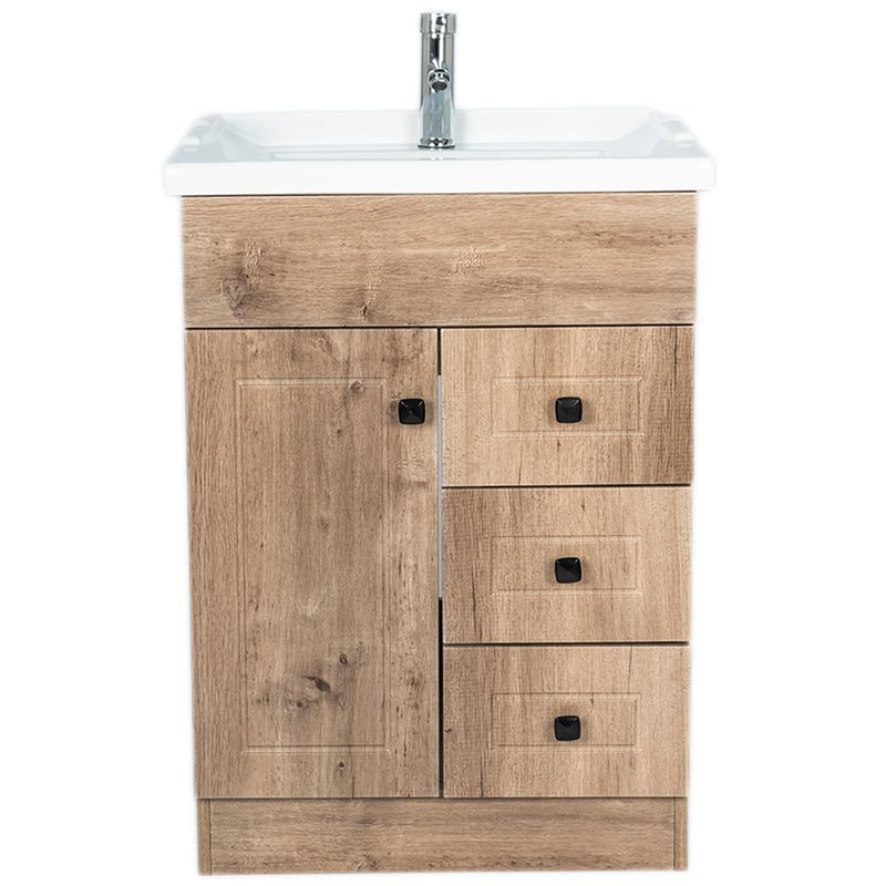 DOMSA - Kit Mueble Vanitorio Domsa B60PHN-WOOD F 60x47x80cm