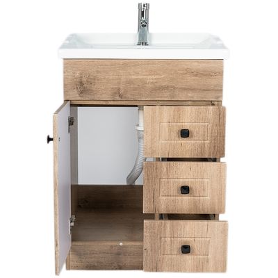 Imagen 2 del producto Kit Mueble Vanitorio B60PHN-WOOD F 60x47x80cm