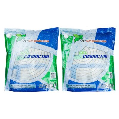 Imagen 2 del producto Gel Conductor Ultrasonido Incoloro Pack 2 Bolsas 2,5 Lts c/u