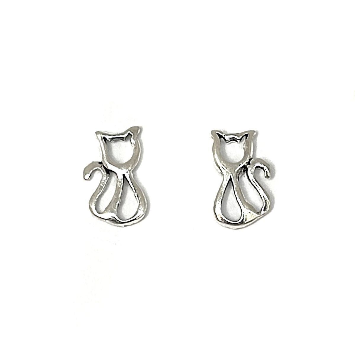 COGGIOLA - Aros Gato Calado Plata Fina 925