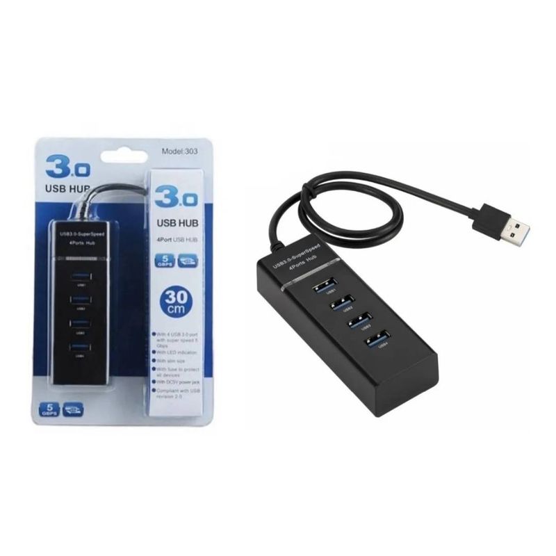 UNIVERSAL - ADAPTADOR USB 3.0 USB HUB