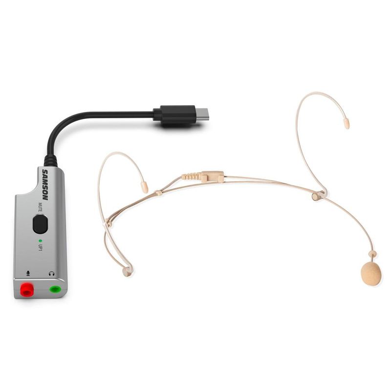 SAMSON - DEU1 PACK MICROFONO CINTILLO DE5+UP1 SAMSON