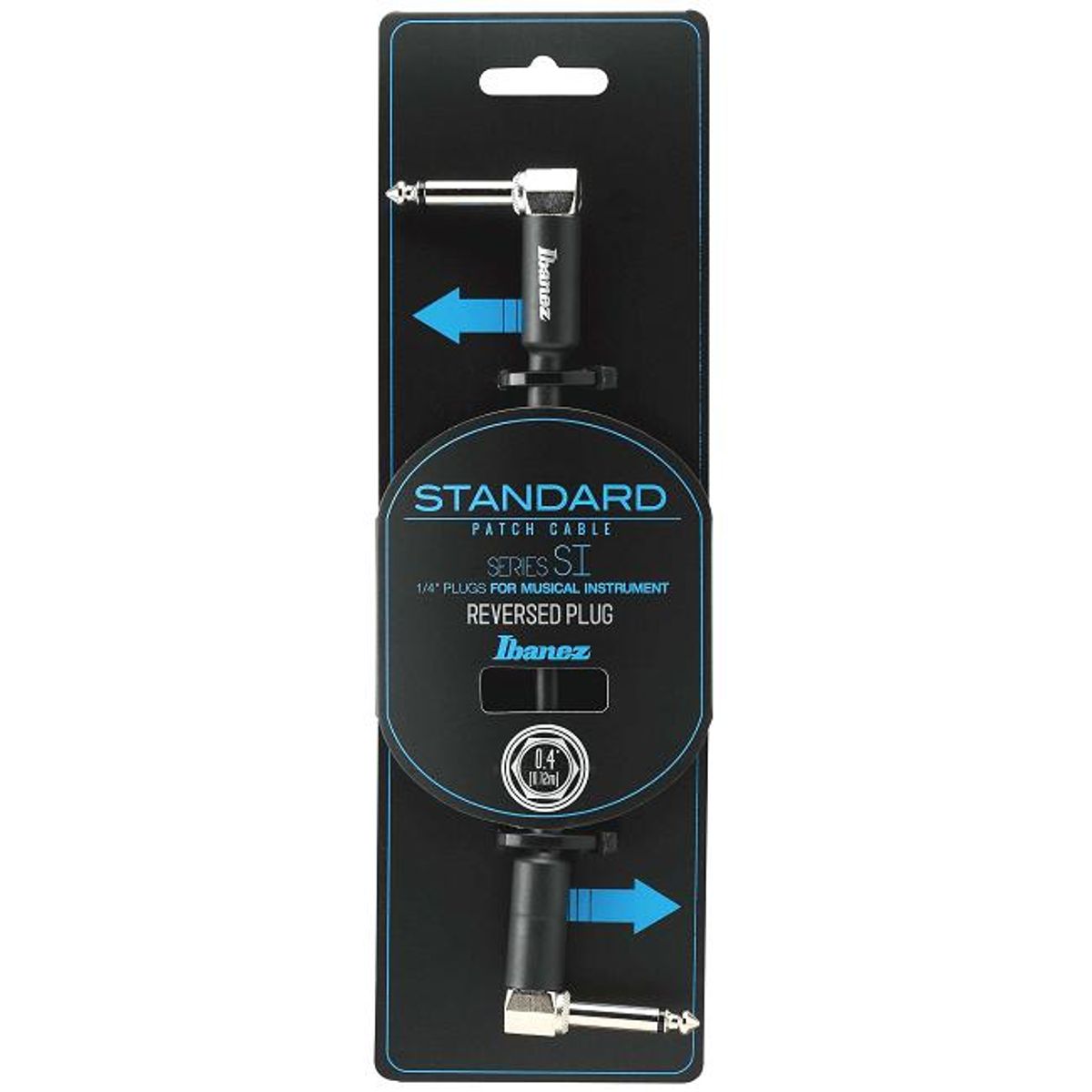 IBANEZ - SI04PR CABLE INSTRUMENTO 12CM IBANEZ