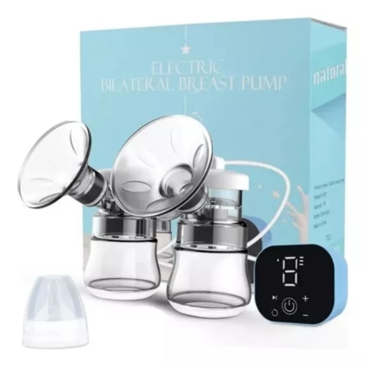 GENERICO - Extractor De Leche Eléctrico Doble Con Panel Digital