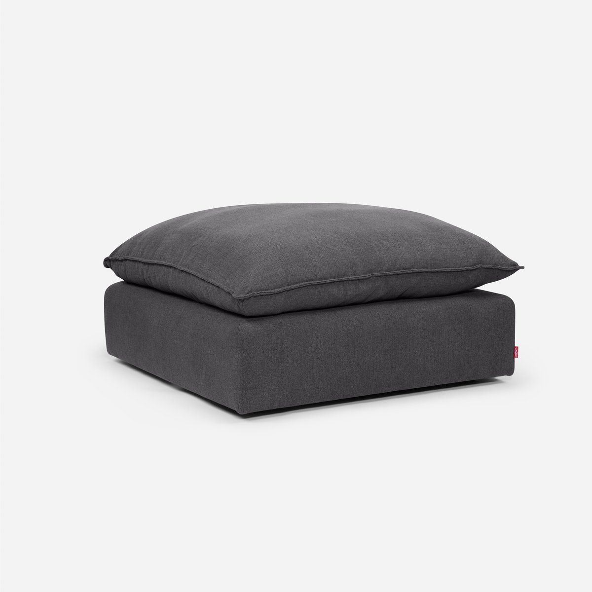 ROSEN - Ottoman Rosen Shanklin Tela Charcoal